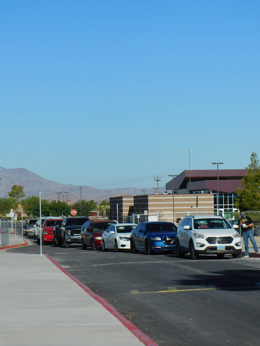 Robin Hebrock/Pahrump Valley Times The 2020 Back to School Fair saw plenty of traffic on August ...
