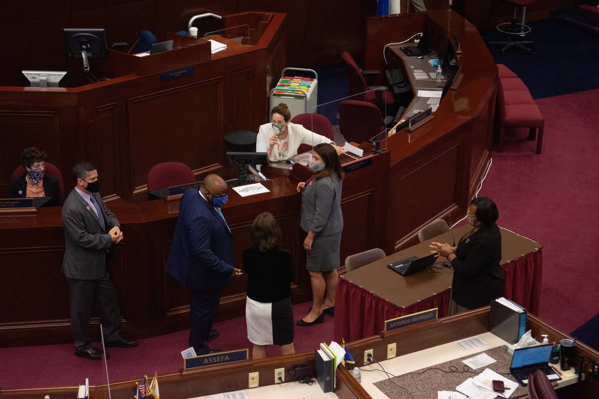 The Assembly on Tuesday, Aug. 4, 2020 during the fifth day of the 32nd Special Session of the L ...