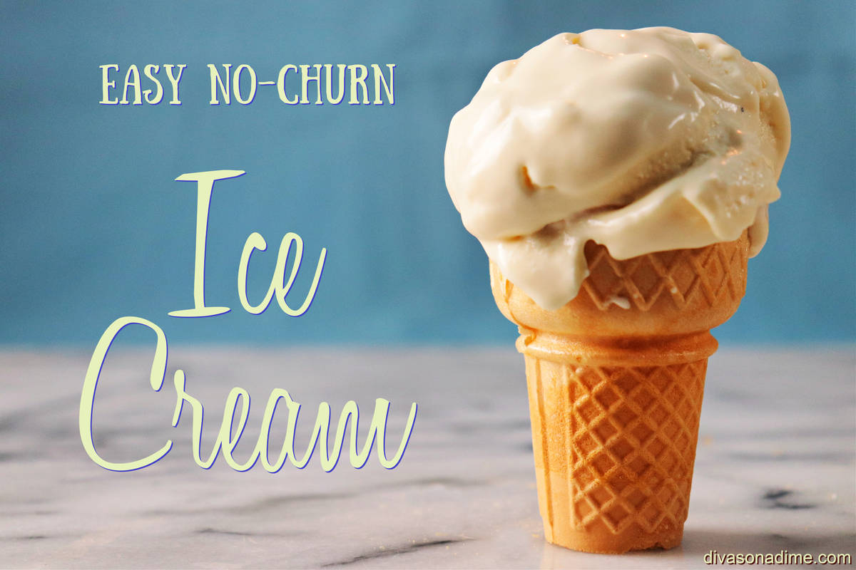 Patti Diamond/Special to the Pahrump Valley Times This ice cream is easily made at home, with ...