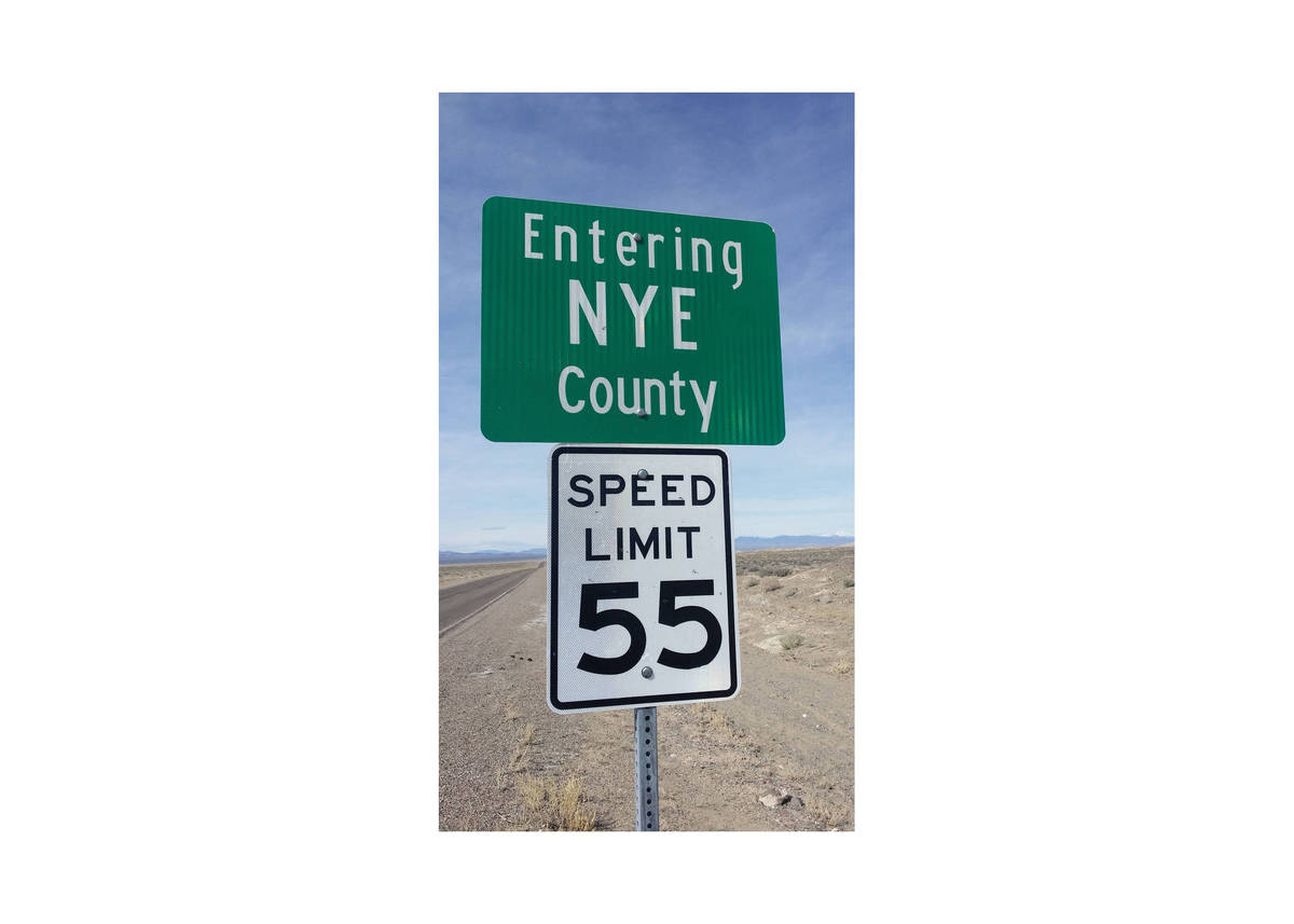 Pahrump Valley Times-file photo Nye County is one of only three counties, along with Elko and H ...
