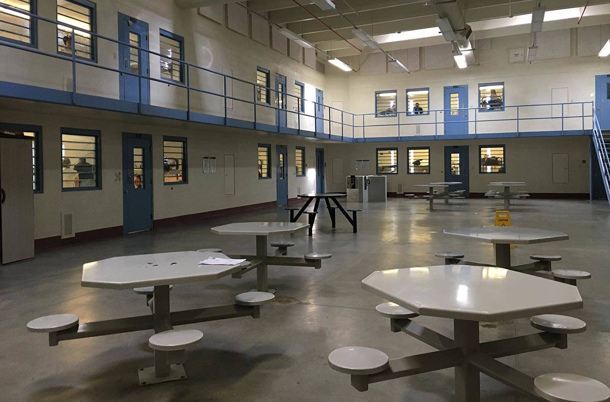 Brooke Santina/Nevada Department of Corrections A recreational area for inmates at Florence McC ...