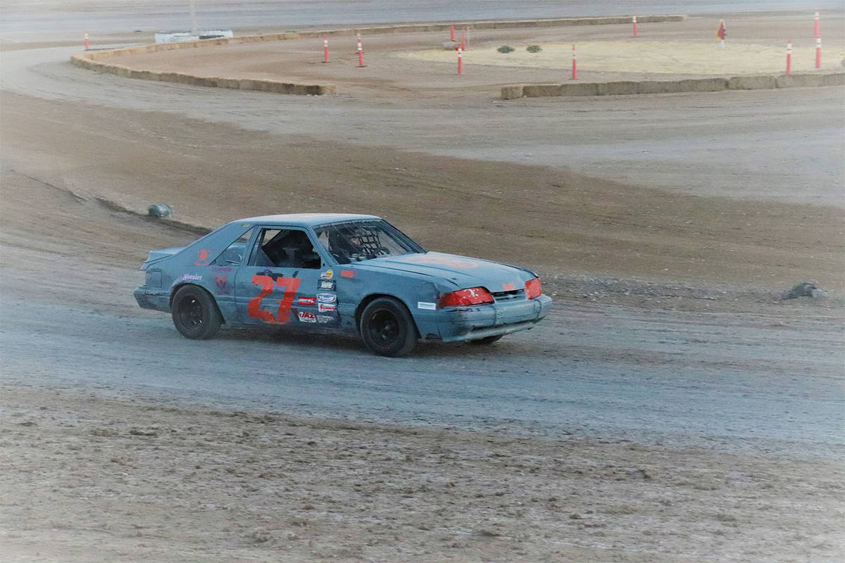 Digital Storm Photography/Special to the Pahrump Valley Times Annaloree Koch in Car 27 on the d ...