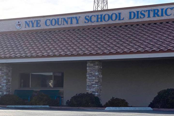 Jeffrey Meehan/Pahrump Valley Times Nye County School District officials lauded a recent $34,0 ...