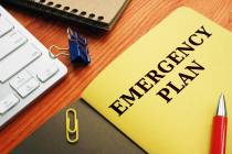Getty Images State agencies are urging Nevadans to prepare for an emergency that would require ...