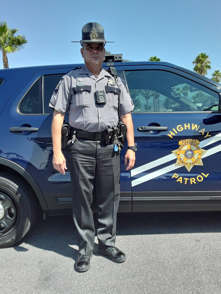 Selwyn Harris/Pahrump Valley Times Sgt. Rivera said aside from serving the public, it was the N ...