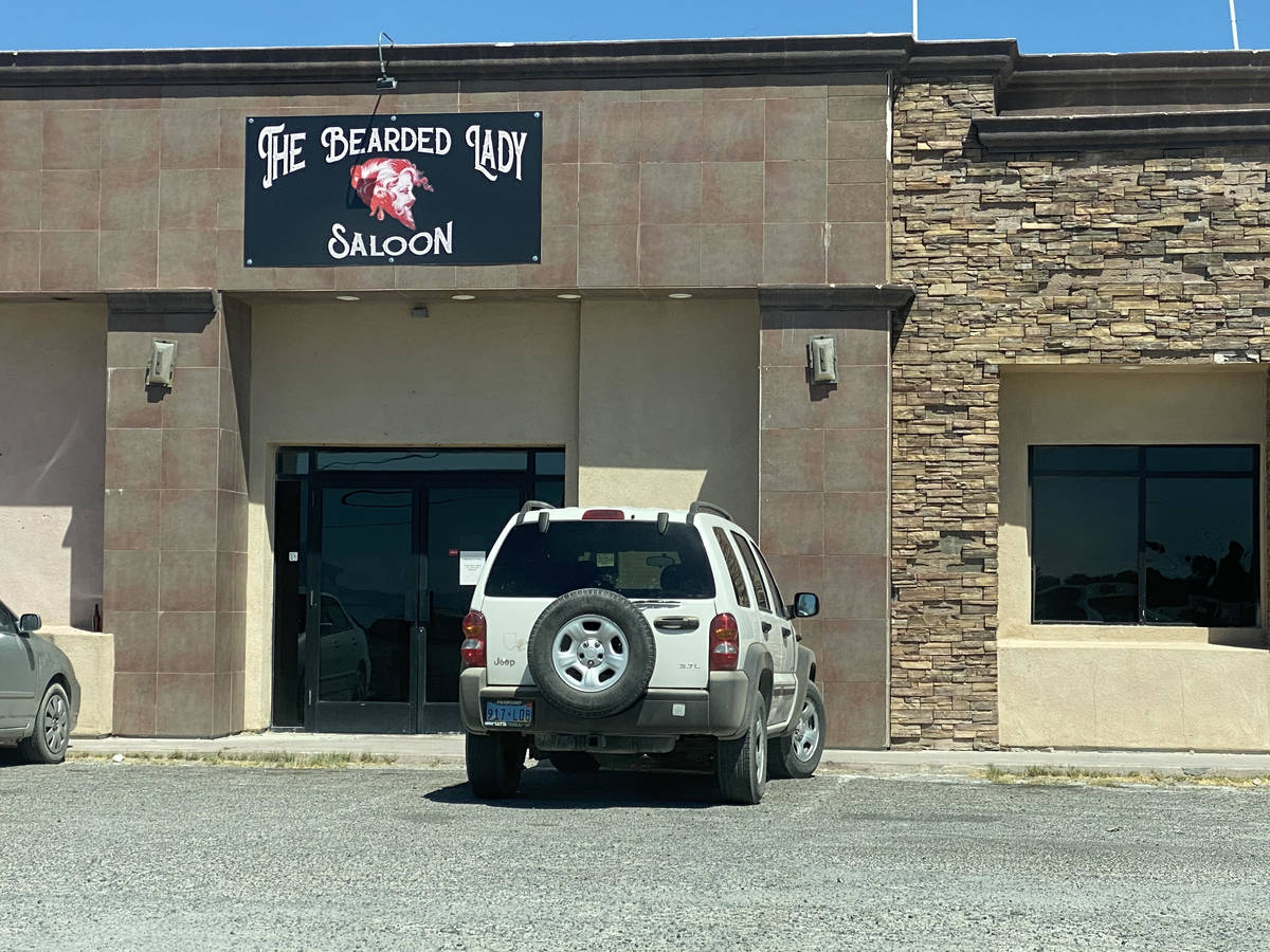 Jeffrey Meehan/Pahrump Valley Times The Bearded Lady Saloon as seen on Sept. 3, 2020. Bars in ...