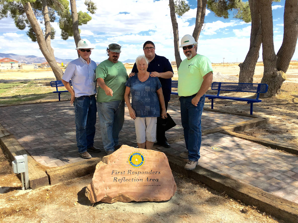Special to the Pahrump Valley Times As part of its good works in the community, the Rotary Club ...