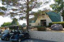 Robin Hebrock/Pahrump Valley Times Lakeview Executive Golf Course is located at 1471 E. Mount C ...