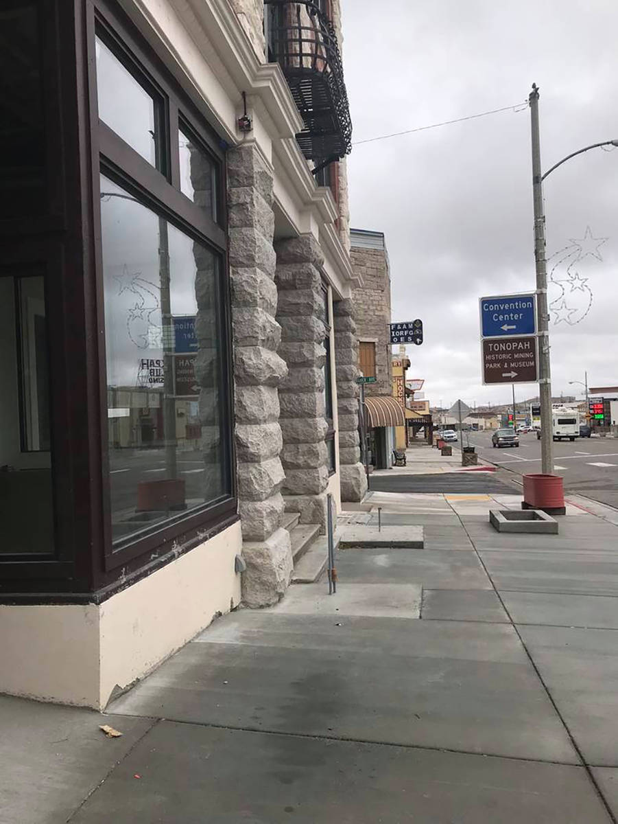 Jeff Meehan/Tonopah Times The exterior of the Belvada as seen in a 2019 file photo.