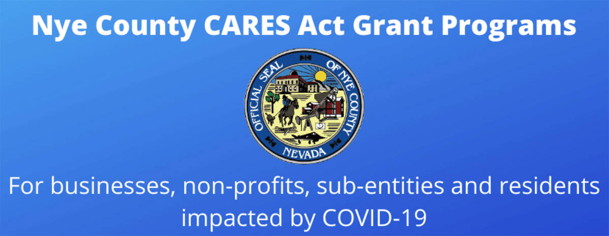 Special to the Pahrump Valley Times Nye County still have millions in CARES Act funding to disp ...