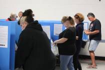 Robin Hebrock/Pahrump Valley Times The rights of voters in Nevada are outlined in Nevada Revise ...