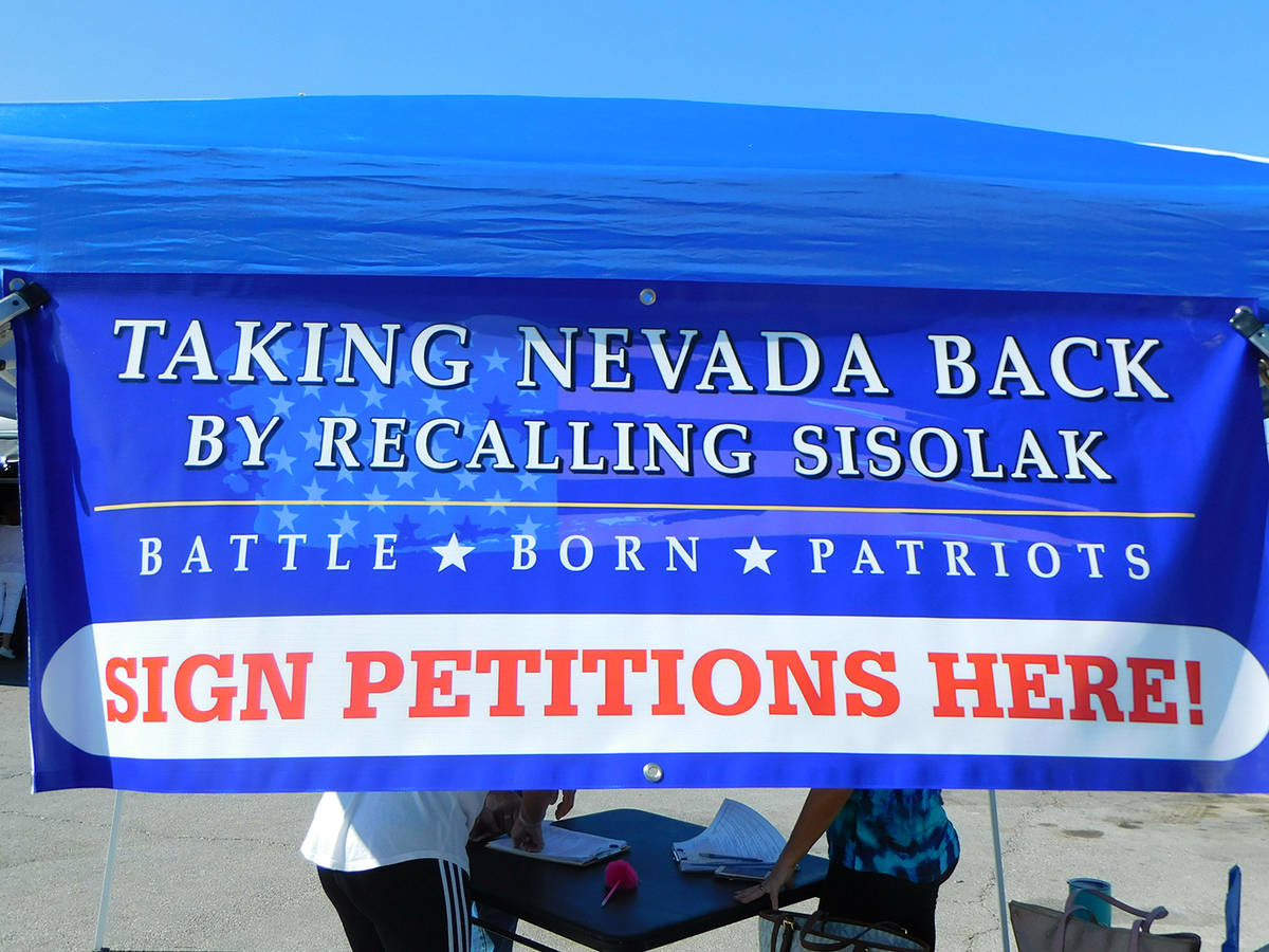 Robin Hebrock/Pahrump Valley Times Volunteers with Battle Born Patriots have been out all over ...