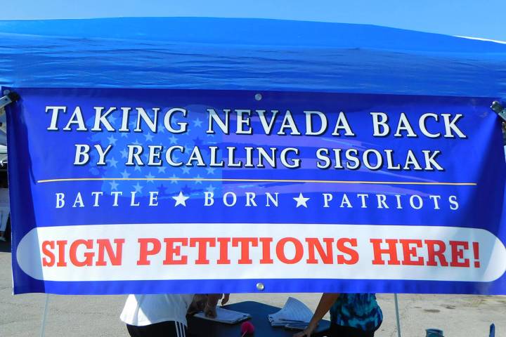 Robin Hebrock/Pahrump Valley Times Volunteers with Battle Born Patriots have been out all over ...