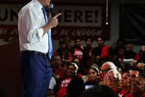 Bizuayehu Tesfaye/Las Vegas Review-Journal Joe Biden, Democratic presidential nominee for 2020, ...
