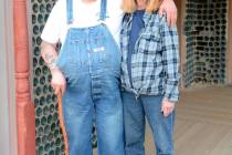 Richard Stephens/Special to the Pahrump Valley Times Evan and Molly Thompson pose for a photo a ...
