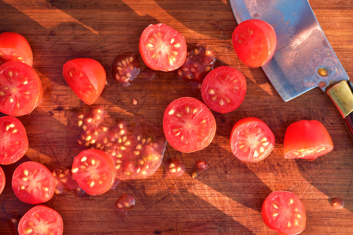 Getty Images Tomato seeds are encased in a gel-sac and need to be fermented to remove it befor ...