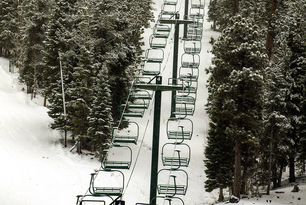 L.E. Baskow/Las Vegas Review-Journal The planned project will update and renovate ski area infr ...