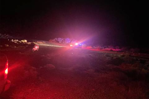 Special to the Pahrump Valley Times Pahrump Valley Fire and Rescue Services, along with Clark C ...