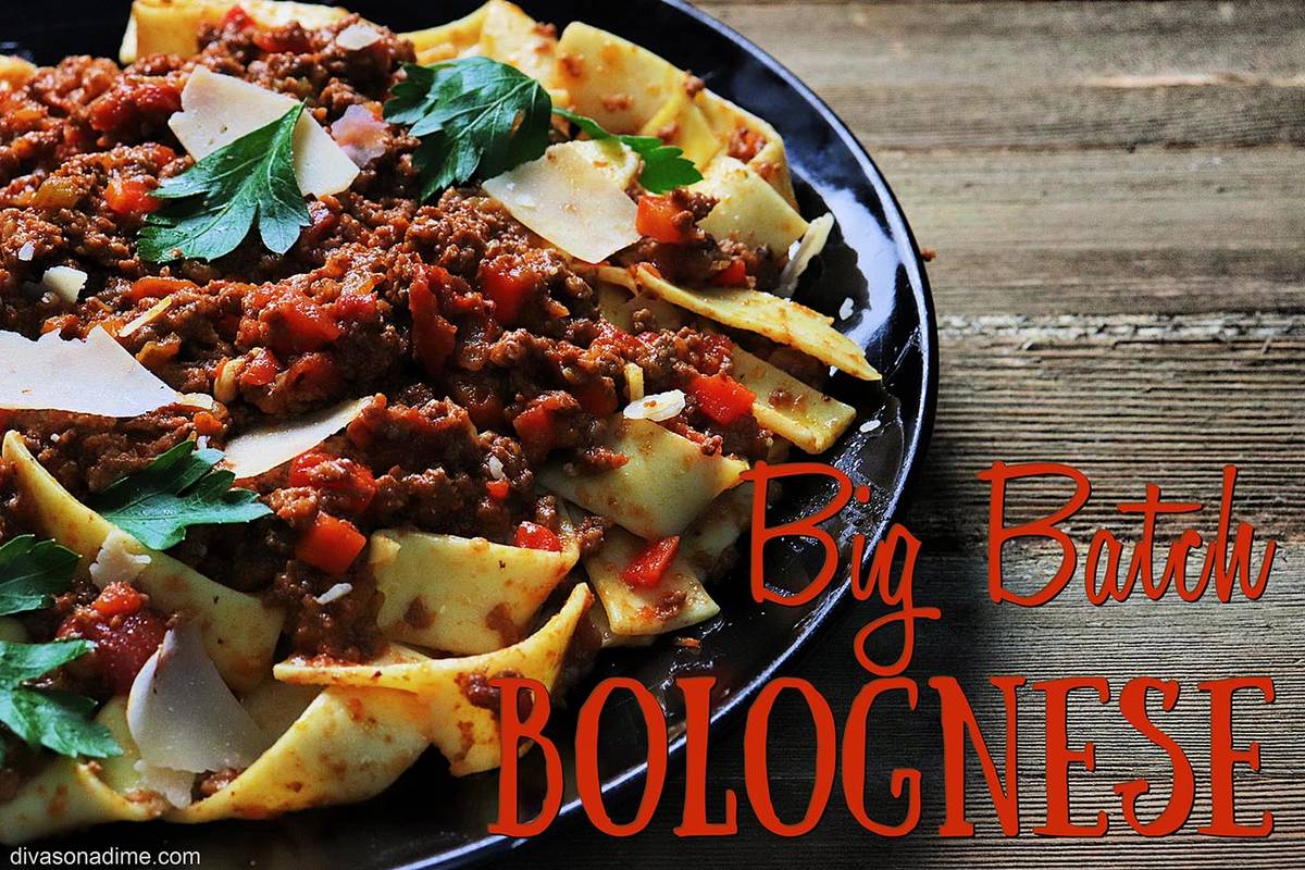 Patti Diamond/Special to the Pahrump Valley Times Milk gives Bolognese its distinctive creamine ...