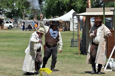 Horace Langford Jr./Pahrump Valley Times Due to the COVID-19 outbreak, the Pahrump Gunfighters ...