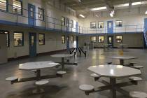 Brooke Santina/Nevada Department of Corrections A recreational area for inmates at Florence McC ...
