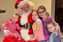 Special to the Pahrump Valley Times Area children can have a photo taken with Santa Claus on No ...