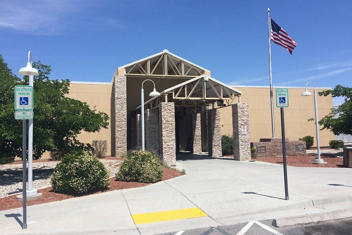 The Nye County Courthouse in Pahrump is home to Pahrump Justice Court, which has changed its op ...