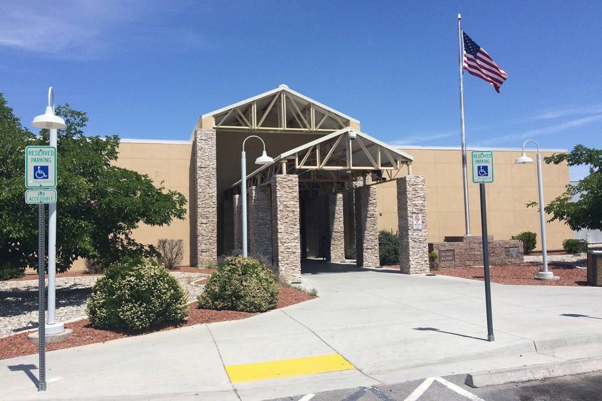 The Nye County Courthouse in Pahrump is home to Pahrump Justice Court, which has changed its op ...
