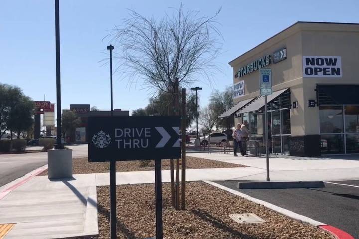 Jeffrey Meehan/Pahrump Valley Times Starbucks is offering first responders and health care work ...