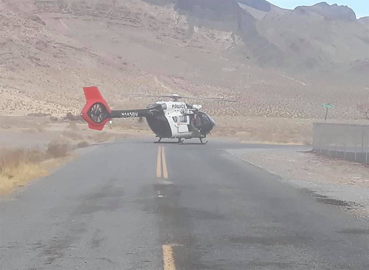 Nye County Sheriff's Office Two hikers were safely rescued after becoming stranded while hiking ...