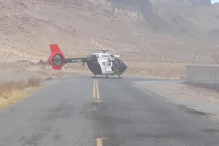 Nye County Sheriff's Office Two hikers were safely rescued after becoming stranded while hiking ...