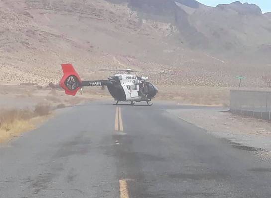 Nye County Sheriff's Office Two hikers were safely rescued after becoming stranded while hiking ...