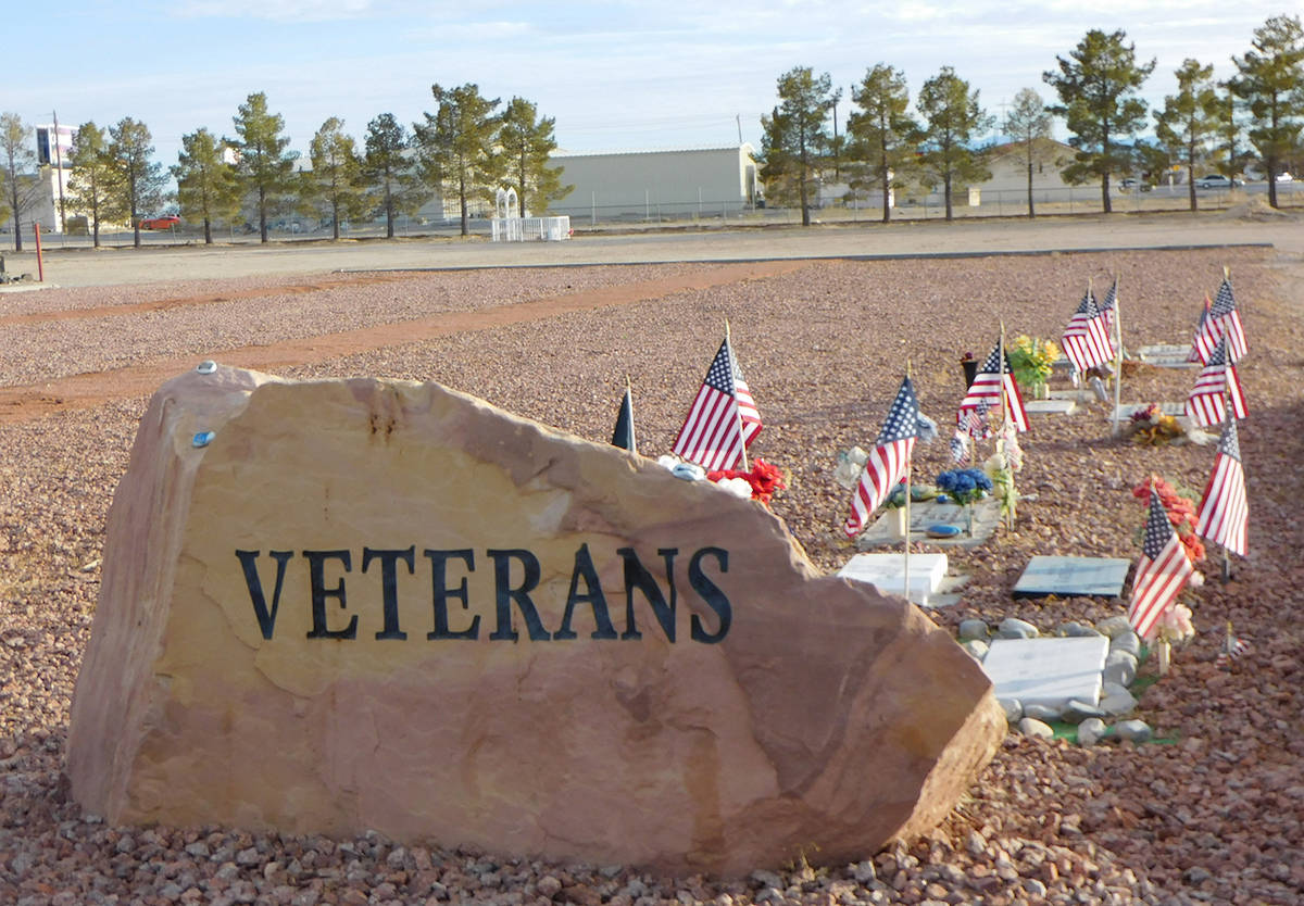 Robin Hebrock/Pahrump Valley Times The Chief Tecopa Cemetery is the final resting place for hun ...