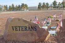 Robin Hebrock/Pahrump Valley Times The Chief Tecopa Cemetery is the final resting place for hun ...