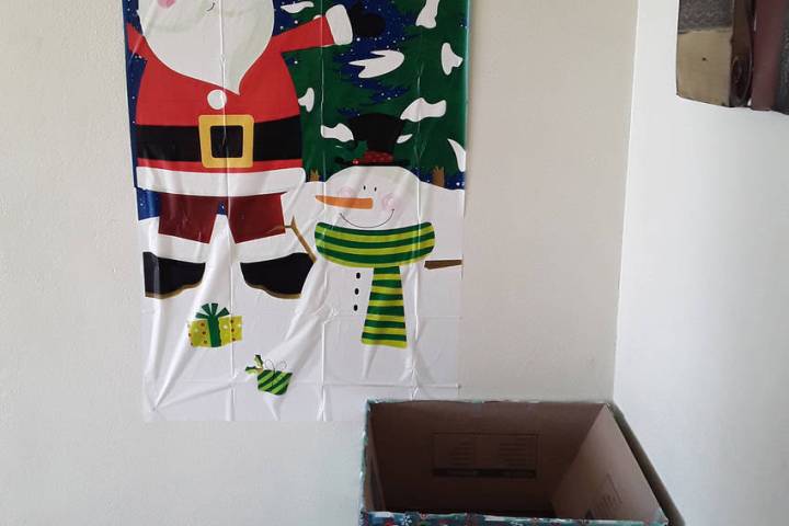 Selwyn Harris/Pahrump Valley Times The lobby of Faith for Action, at 2210 Commercial Drive, is ...