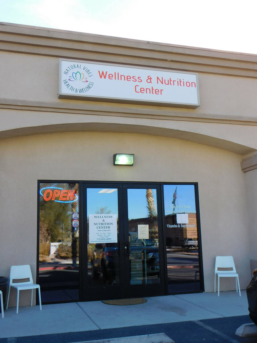 Robin Hebrock/Pahrump Valley Times Natural Vibes Wellness and Nutrition Center will be hosting ...