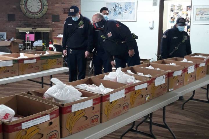 Yolanda Briehof/Special to the Pahrump Valley Times Pahrump Valley Fire and Rescue Services cre ...