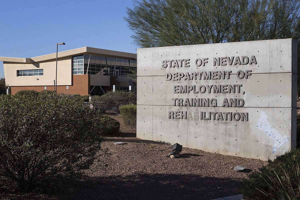 Bizuayehu Tesfaye/Las Vegas Review-Journal The State of Nevada Department of Employment, Traini ...