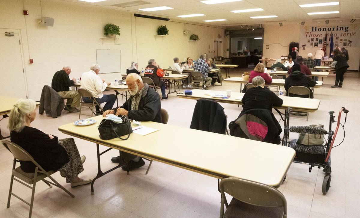 Richard Stephens/Special to the Pahrump Valley Times Beatty Seniors Inc. holds an open house i ...