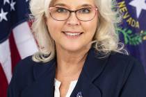 Special to the Pahrump Valley Times Nye County Commissioner Debra Strickland was elected as cha ...