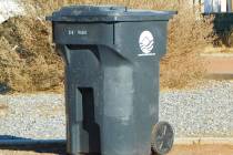 Robin Hebrock/Pahrump Valley Times Pahrump residents will now pay 19% more for garbage collecti ...