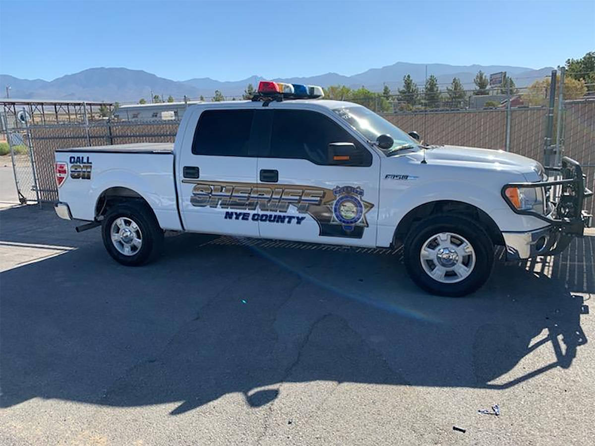 Sheriff’s office vehicles take on new decals | Pahrump Valley Times