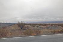 Robin Hebrock/Pahrump Valley Times The bare land adjacent to the Nye County Sheriff's Office's ...
