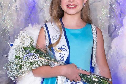 Special to the Pahrump Valley Times Pahrump youth Isabella Simpson was crowned as Nevada State ...