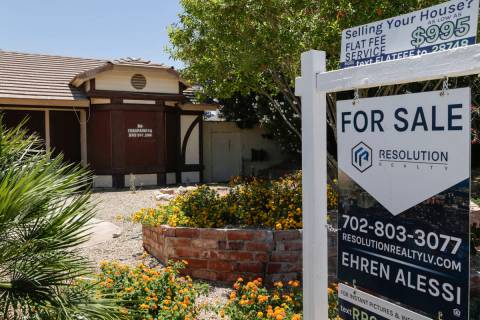 Gabriella Angotti-Jones/Las Vegas Review-Journal The median home price in Pahrump for January w ...