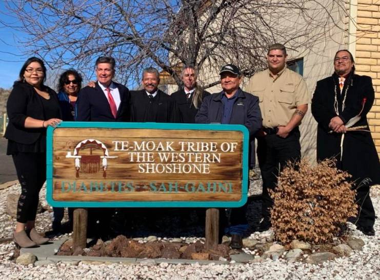 Special to the Pahrump Valley Times A screen shot of the Te-Moak Tribe of Western Shoshone Ind ...