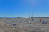 Robin Hebrock/Pahrump Valley Times Development of Kellogg Park continues to move forward and th ...