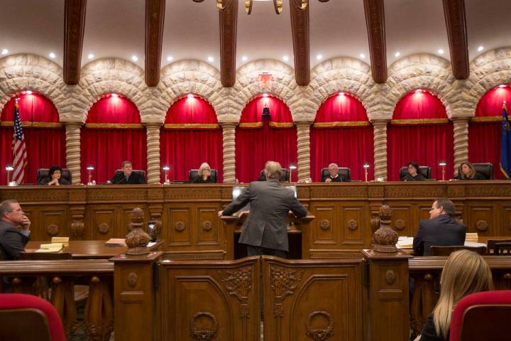 Rachel Aston Las Vegas Review-Journal The Supreme Court of Nevada is the highest court of the J ...
