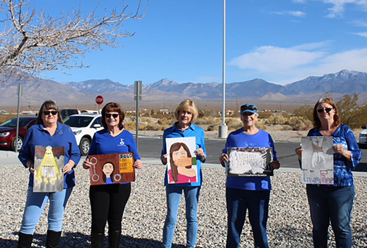 Special to the Pahrump Valley Times The Pahrump Valley Soroptimist Club sponsored an annual art ...