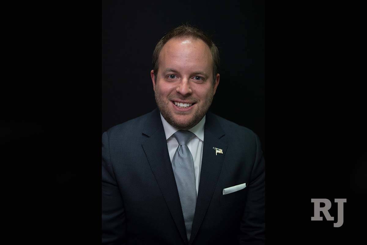 Nevada State Treasurer Zach Conine (Las Vegas Review-Journal)